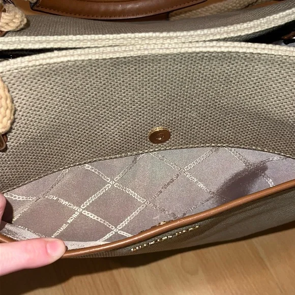 Michael Kors Talia Grab Bag Tote-Pale Gold - Picture 10 of 16